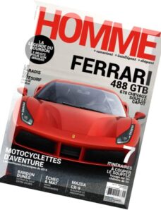 Homme Magazine – Printemps 2016
