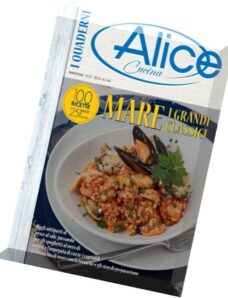 I Quaderni di Alice Cucina – N.31, 2016