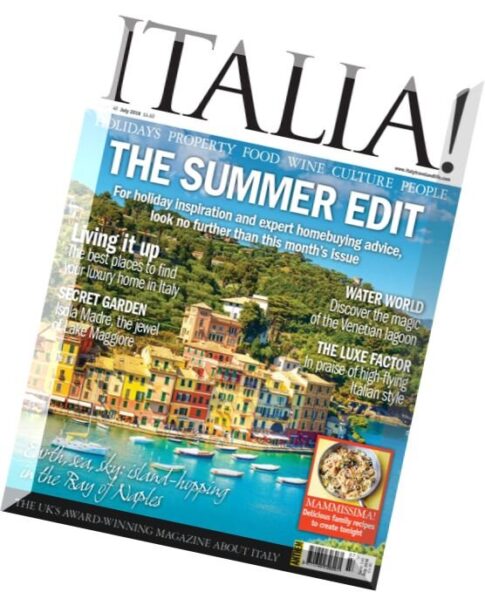 Italia! Magazine – July 2016