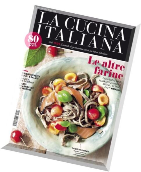 La Cucina Italiana – Giugno 2016