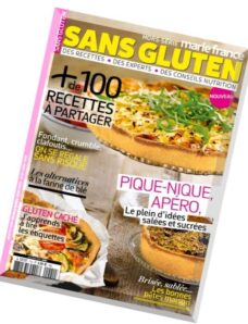 Marie France – Hors Serie Sans Gluten N 1 – Juillet-Aout 2016