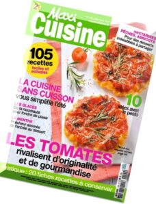 Maxi Cuisine — Juillet-Aout 2016