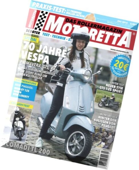Motoretta – Juli 2016