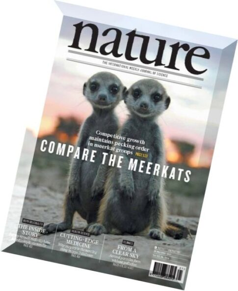 Nature Magazine — 26 May 2016