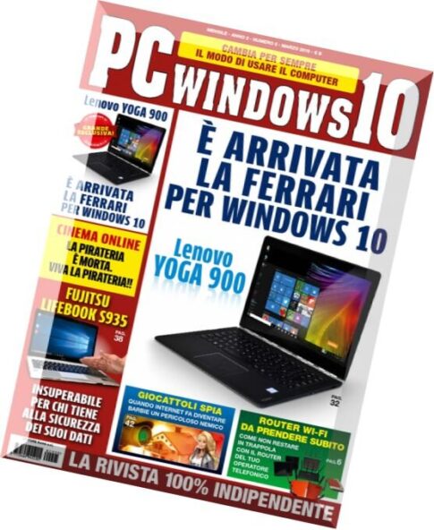 PC Windows 10 — Marzo 2016
