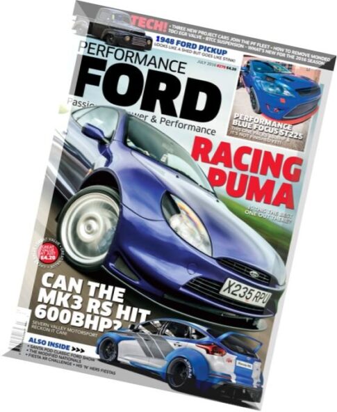 Performance Ford – July 2016