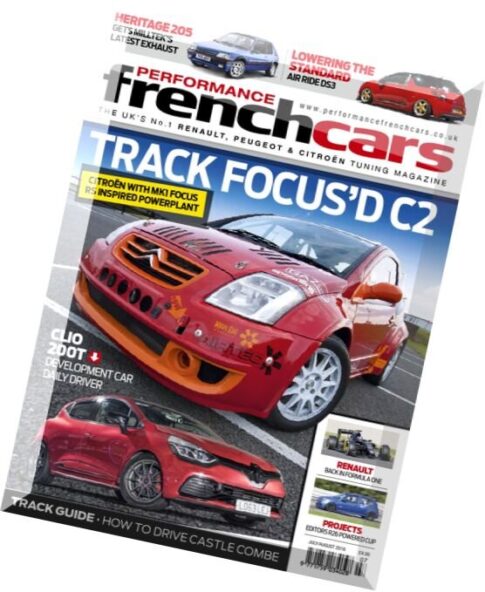 Performance French Cars — July-August 2016