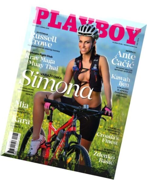 Playboy Croatia — June 2016