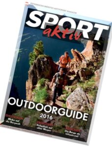 Sport Aktiv – Outdoorguide 2016
