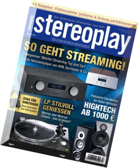 Stereoplay — Juli 2016