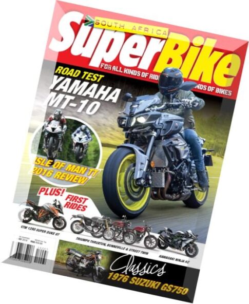 SuperBike South Africa — July 2016