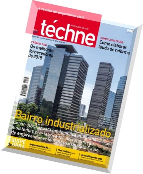 Techne Brazil – Issue 225, Dezembro 2015
