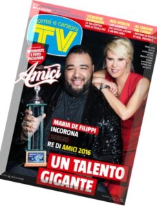 TV Sorrisi e Canzoni – 4 Giugno 2016