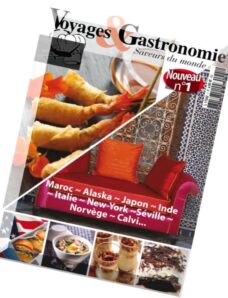 Voyages & Gastronomie – N 1