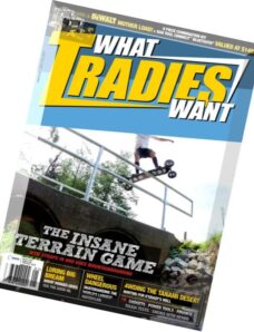 What Tradies Want – June-July 2016