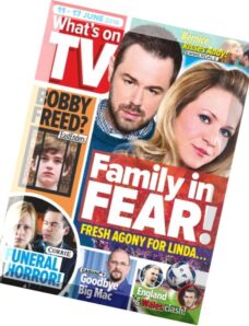 What’s on TV – 11 June 2016