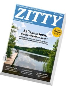 Zitty – 30 Juni 2016