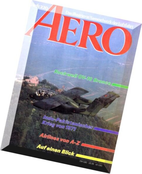 Aero Das Illustrierte Sammelwerk der Luftfahrt – N 229