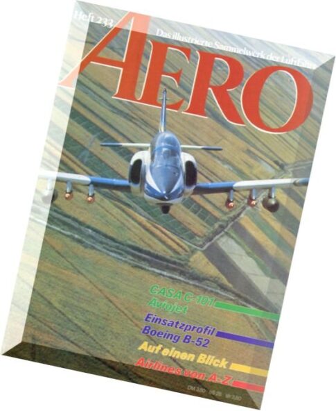 Aero Das Illustrierte Sammelwerk der Luftfahrt – N 233