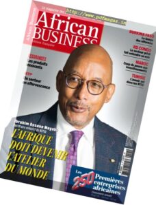 African Business — Aout-Septembre 2016