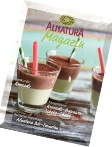 Alnatura Magazin — Juli 2016