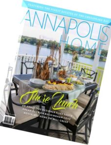 Annapolis Home – July-August 2016