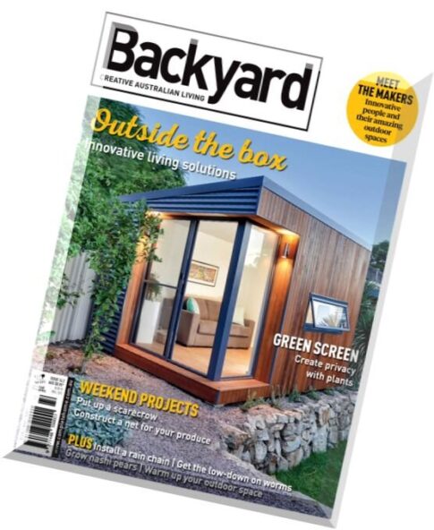 Backyard – Issue 14.2, 2016
