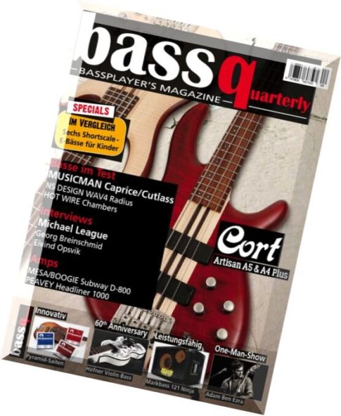 Bass Quarterly – Juli-August 2016
