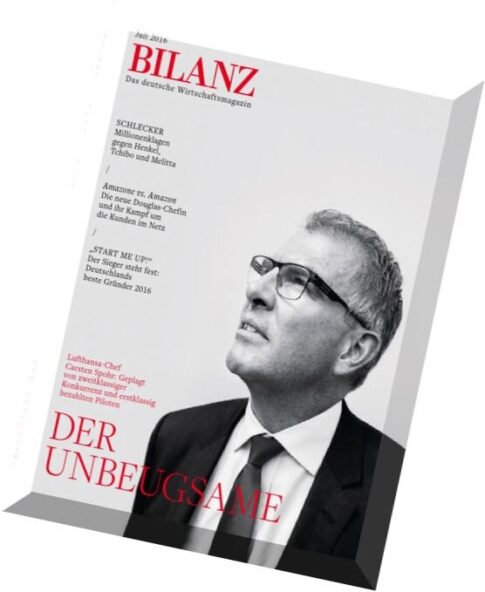 Bilanz Deutsche – Juli 2016