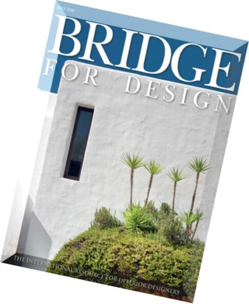 Bridge For Design — July 2016