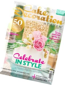 Cake Decoration Heaven – July-August 2016