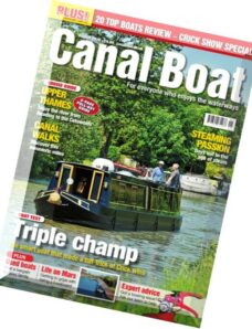 Canal Boat – August 2016