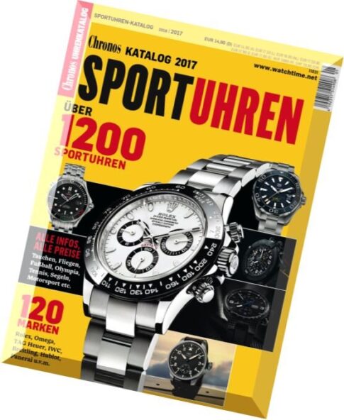Chronos Sportuhren Katalog – 2016-2017