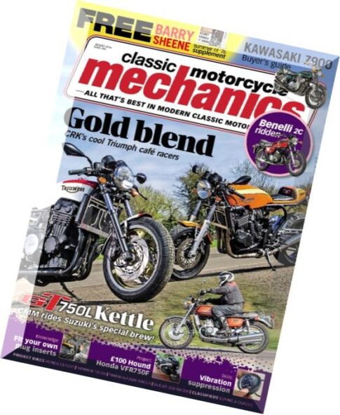 Classic Motorcycle Mechanics — August 2016