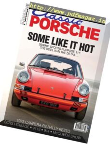 Classic Porsche – 21 July-24 August 2016