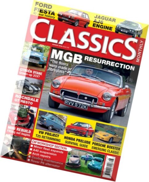 Classics Monthly – August 2016