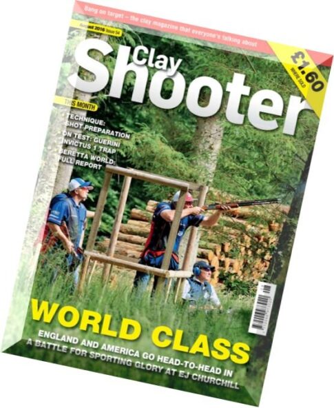 Clay Shooter — August 2016