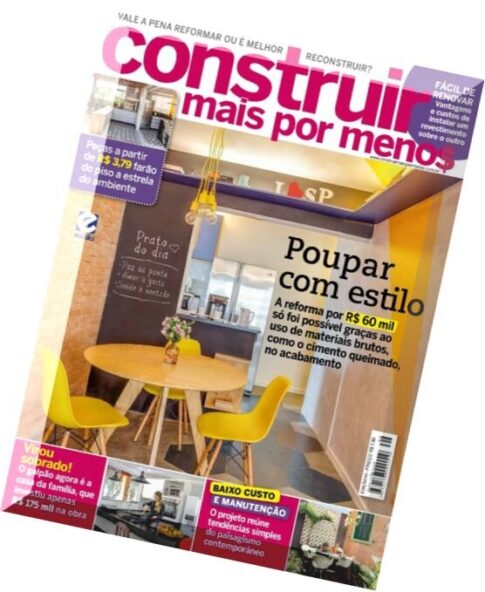 Construir Mais Por Menos — Brazil Issue 66, Agosto 2016
