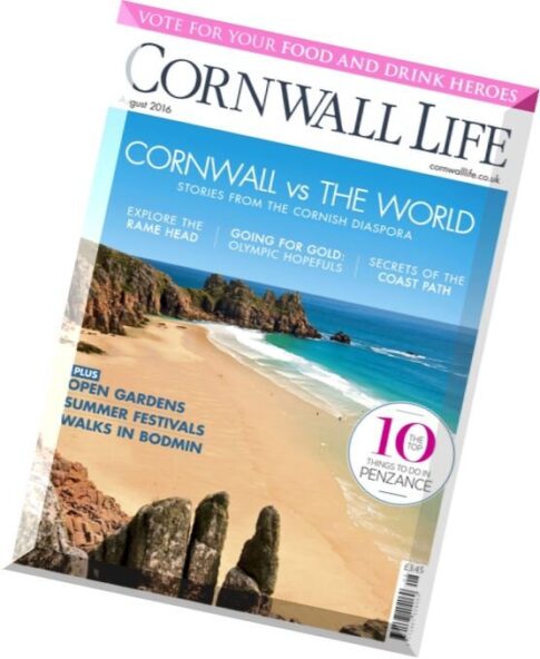 Cornwall Life – August 2016