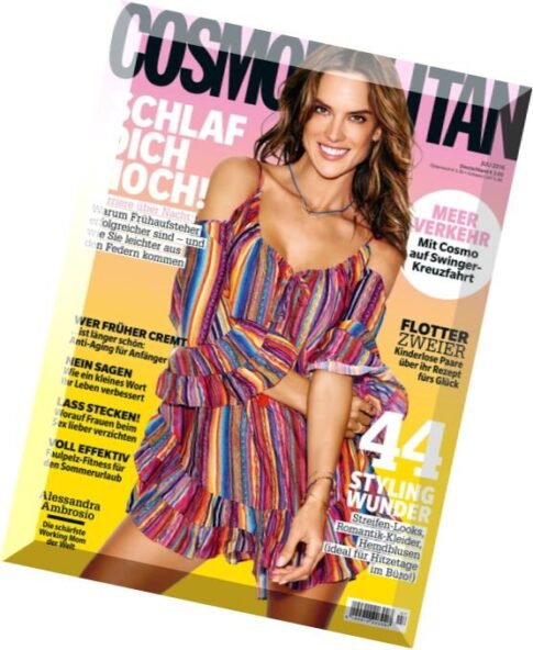 Cosmopolitan Germany — Juli 2016