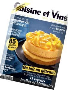 Cuisine et Vins de France – Avril-Mai 2015