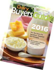 Dairy Foods — July 2016