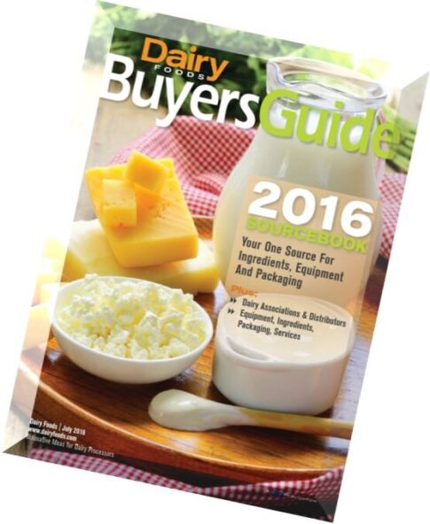 Dairy Foods — July 2016