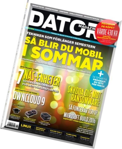 Dator Magazin — Nr.6, 2016