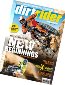 Dirt Rider Downunder — August 2016