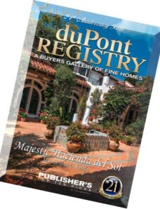 duPont REGISTRY Homes – August 2016