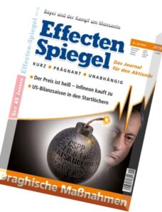 Effecten Spiegel – 21 Juli 2016
