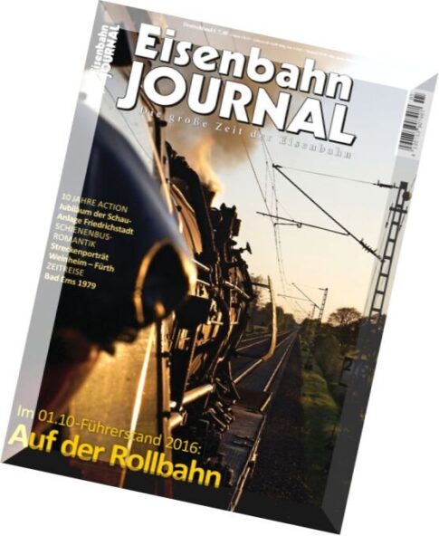 Eisenbahn Journal — Juli 2016