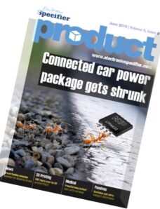 Electronic Specifier Product – June 2016