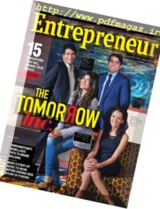 Entrepreneur India — August 2016
